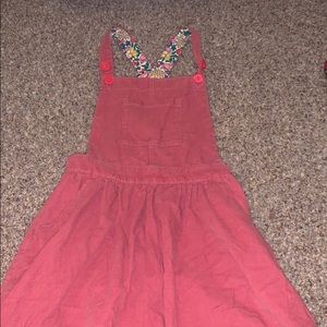 Mini boden overall dress